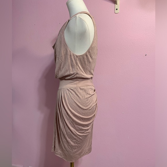 VTG bebe Blush Draped Mini Dress - Picture 7 of 14